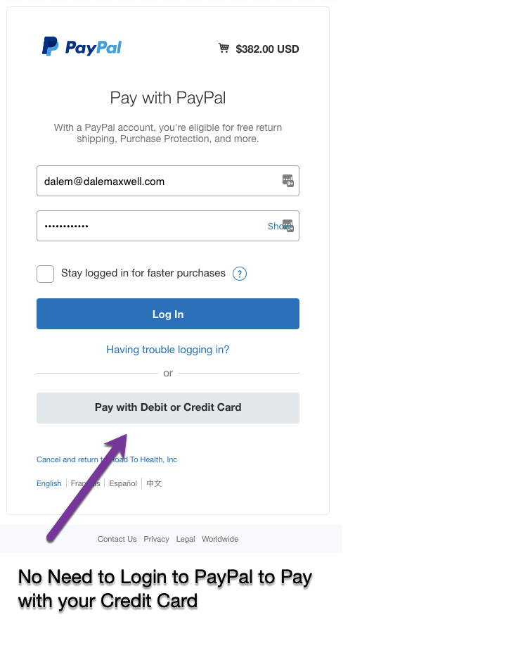 Pay By CC